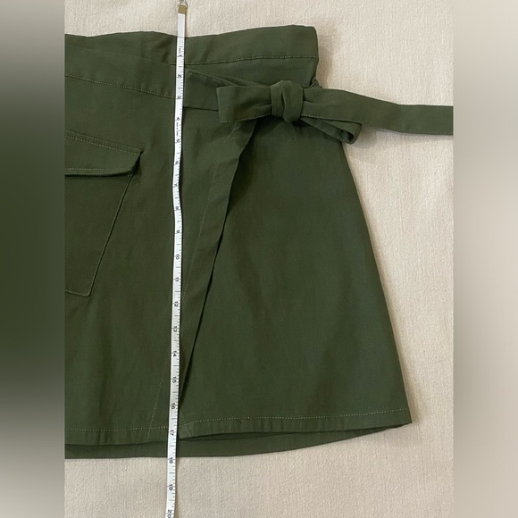 Anthropologie wrap mini skirt  NWT - Picture 13 of 14